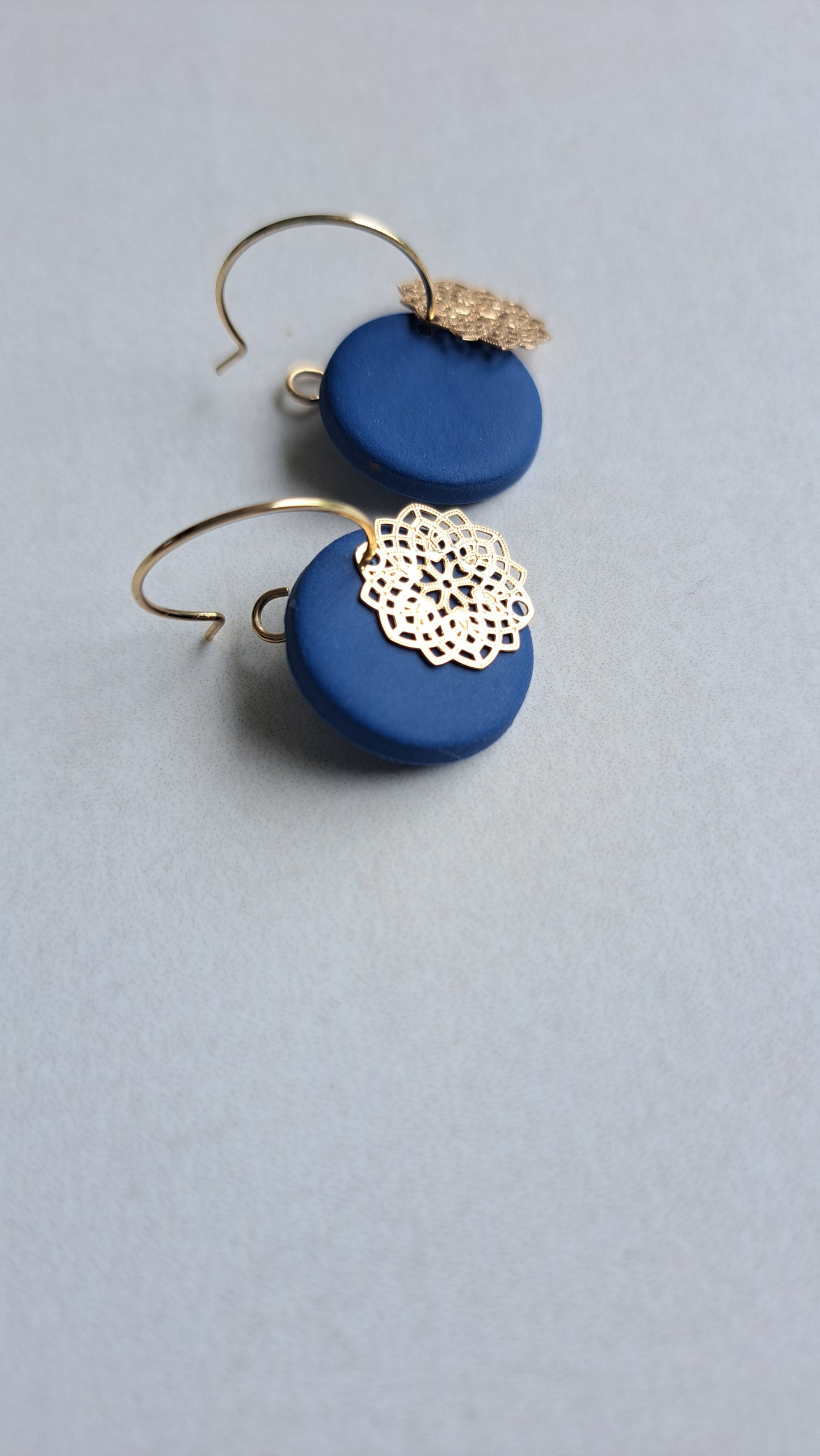 LUNA dunkelblau Ornament