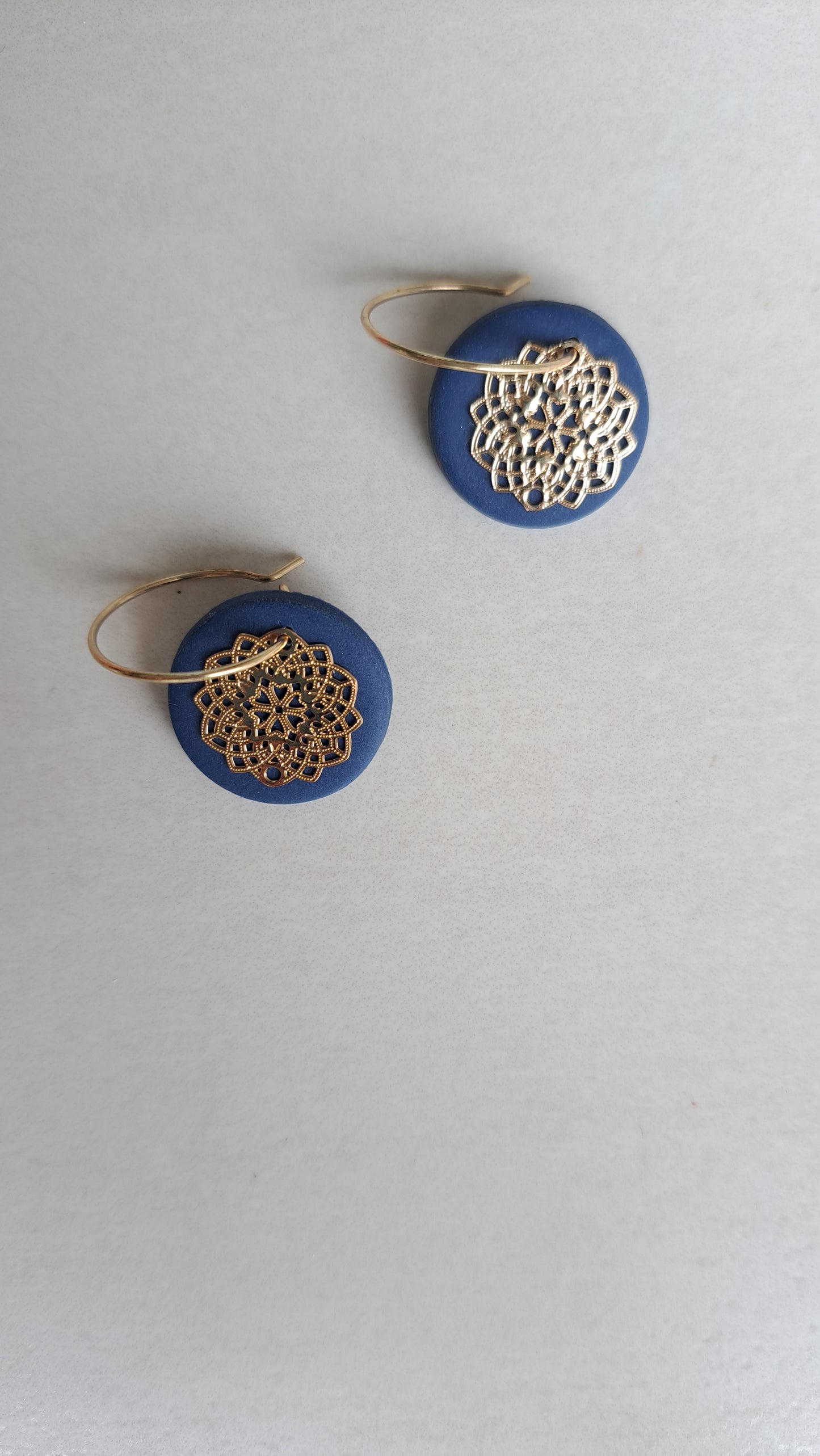 LUNA dunkelblau Ornament