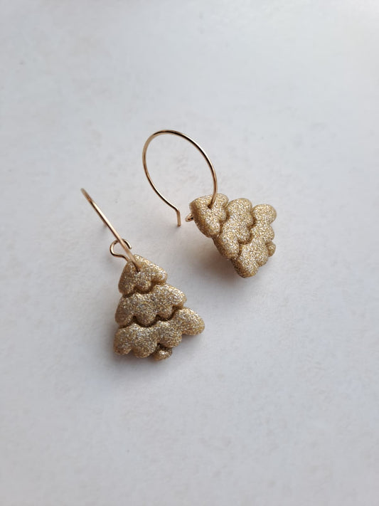 Tannenbaum Creole Gold-Glitzer